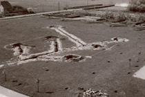 Skyttegrave på GHRs Græsplæne   1945 Maj   NæsArk